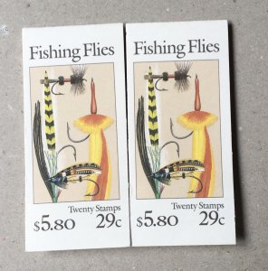 US BK189.  2 booklets, CV $36