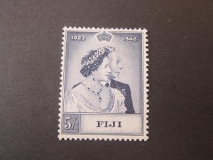 Fiji 1948 Sc 140 Silver Wedding fault MH