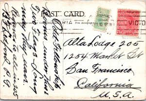 Australia 1900s - Postcard To California US - Melbourne - F79094