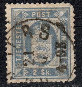 Denmark #O1 Used CV $200.00 (X1145)