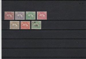 madagascar mounted mint postage due  stamps ref r11691 