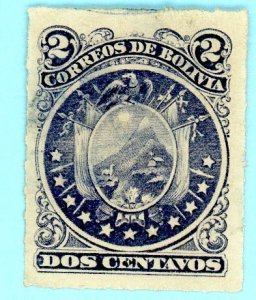 Bolivia, Scott #25, Used