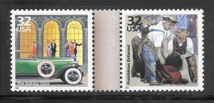 #3184B-C MNH Gutter Pair