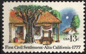 SC#1725 13¢ Alta California Issue (1977) MNH