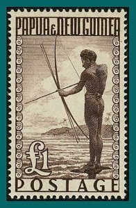 Papua New Guinea 1952 Fisherman, mint #136,SG15