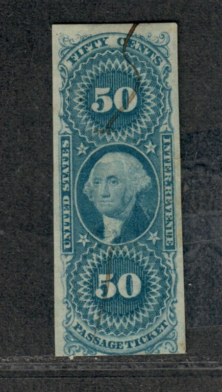 US Sc#R161a Used/F-VF+, Imperf, Cv. $140