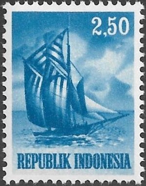 Indonesia 1964 Scott # 630 Mint NH. Free Shipping for All Additional Items.