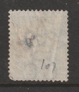 Griqualand West  a used COGH 4d overprinted G