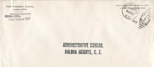 PANAMA CANAL - CANAL ZONE PENALTY ENV. 1946