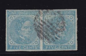 CSA 6 Pair VF used neat cancel with nice color cv $ 75 ! see pic !