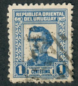 Uruguay #495 used Single