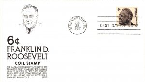 #1298 Franklin D. Roosevelt – Anderson Cachet Scand