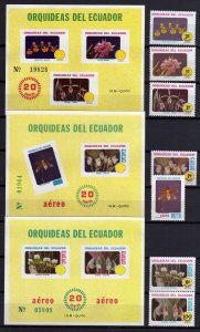 1980 - Ecuador - Sc. n 1003-1005 - HB 1006 - C 109-12 - HB C713-14 - EC-8 - 01