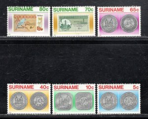 SURINAM SC# 635-40  FVF/MNH