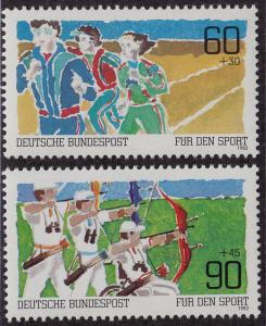 GERMANY MNH Scott # B598-B599 Sports (2 Stamps) -5