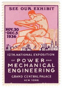 (I.B) US Cinderella : Power & Mechanical Engineering Exposition (New York 1936)