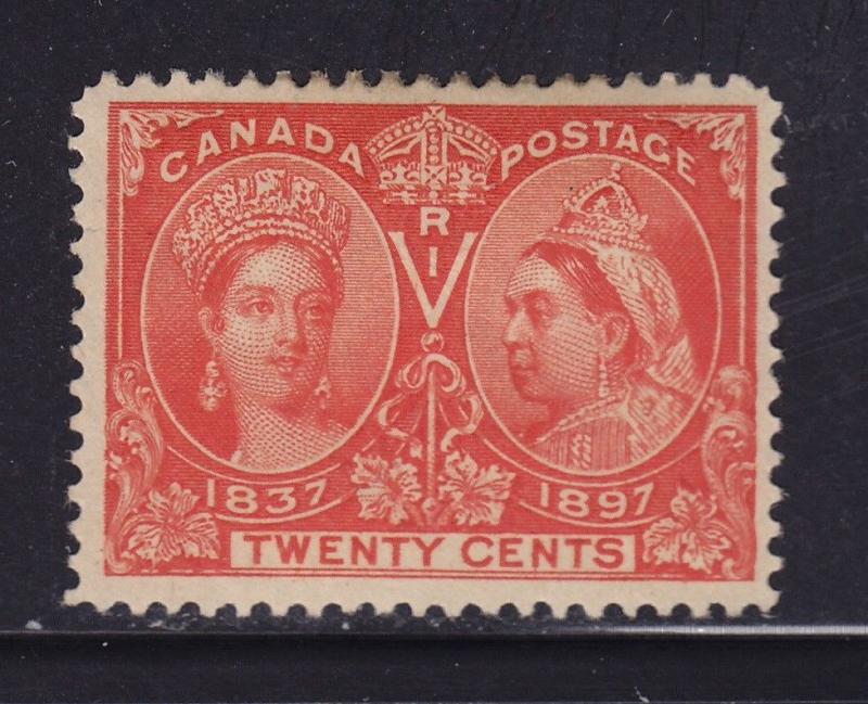 Canada Scott # 59 VF+ OG previously hinged nice color cv $ 275 ! see pic !