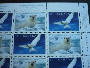 Stamps - Canada - Scott# 2326-2327 - Mint Never Hinged Pane of 16 Stamps