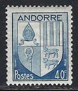 Andorra (French) 80 MOG Z9608