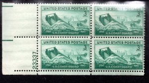 US Scott #936 Plate Block of 4, NH, #23337, LL