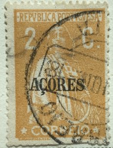 AlexStamps AZORES #162 VF Used 