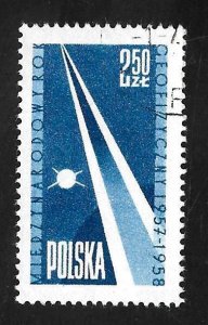 Poland 1958 - U - Scott #822