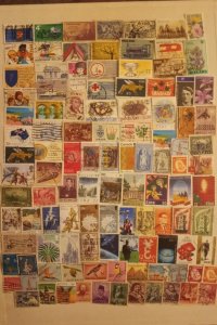 Ww used stamps 125+ lot #2