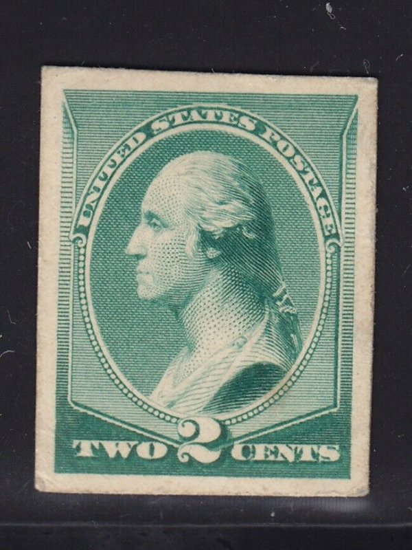 213 P4 XF hinged unused plate proof on card nice color cv $ 50 ! see pic !