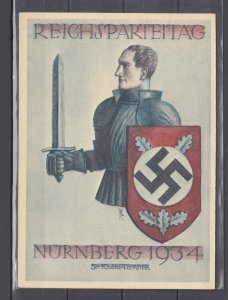 WWII  Third Reich Propaganda Postcard