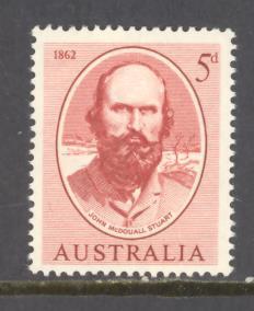 Australia Sc # 345 mint never hinged (BC)