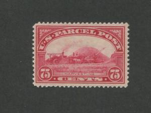 1913 United States Parcel Post Stamp #Q11 Mint Lightly Hinged VF Original Gum