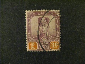 Malaya-Johore #114 used  a22.6 4843