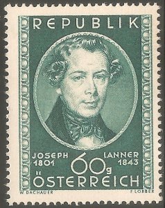 AUSTRIA Sc# 574 MNH FVF Composer Joseph Lanner