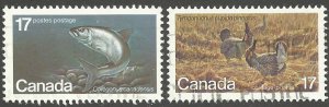 Canada 853-854  Used  Complete