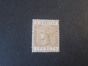 Gibraltar 1886 Sc 20 MH