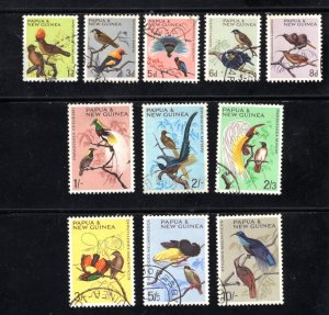 Papua New Guinea #188-198  VF,  Used   CV  $17.85   ....  4900097