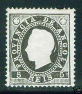 Portugal Angola Scott 16a perf 13.5 MNG stamp