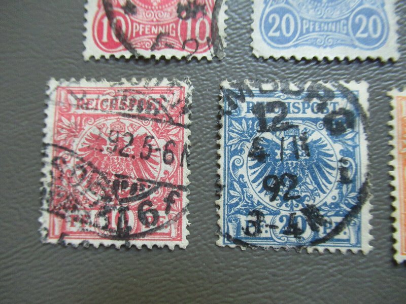 Germany Misc early stamps used