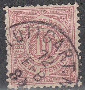 Wurttemberg #60 F-VF Used  (S7029)