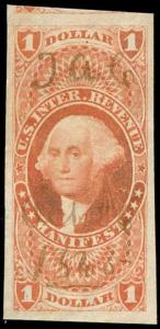 momen: US Stamps #R72a Used Revenue Choice