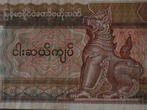 ​BURMA-1979 CENTRAL  BANK-$50-KYATS-CIR-VF-HARD TO FIND- WE SHIP TO WORLDWIDE