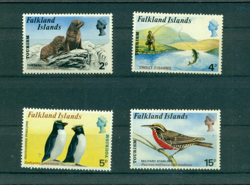 Falkland Is. - Sc# 227-30. 1974 Tourism. MNH $31.00.