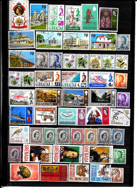 Stamps / Lot Collection / British Colonies 8