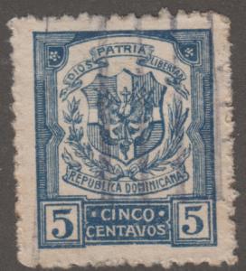 Dominican Republic 181 Coat of Arms 1913