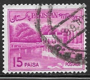 Pakistan 135B: 15p Shalimar Gardens, used, F-VF