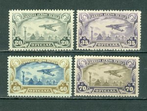 MEXICO 1930 AIR OFFICIAL  #CO12-15 SET  MNH...