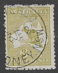 Australia  Scott 47a  Used