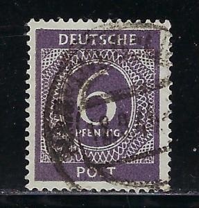 Germany AM Post Scott # 535, used, variation color