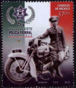 MEXICO 2857 85th Anniversary of the Federal Police MNH