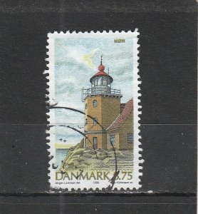 Denmark  Scott#  1058  Used  (1996 Mon Lighthouse)